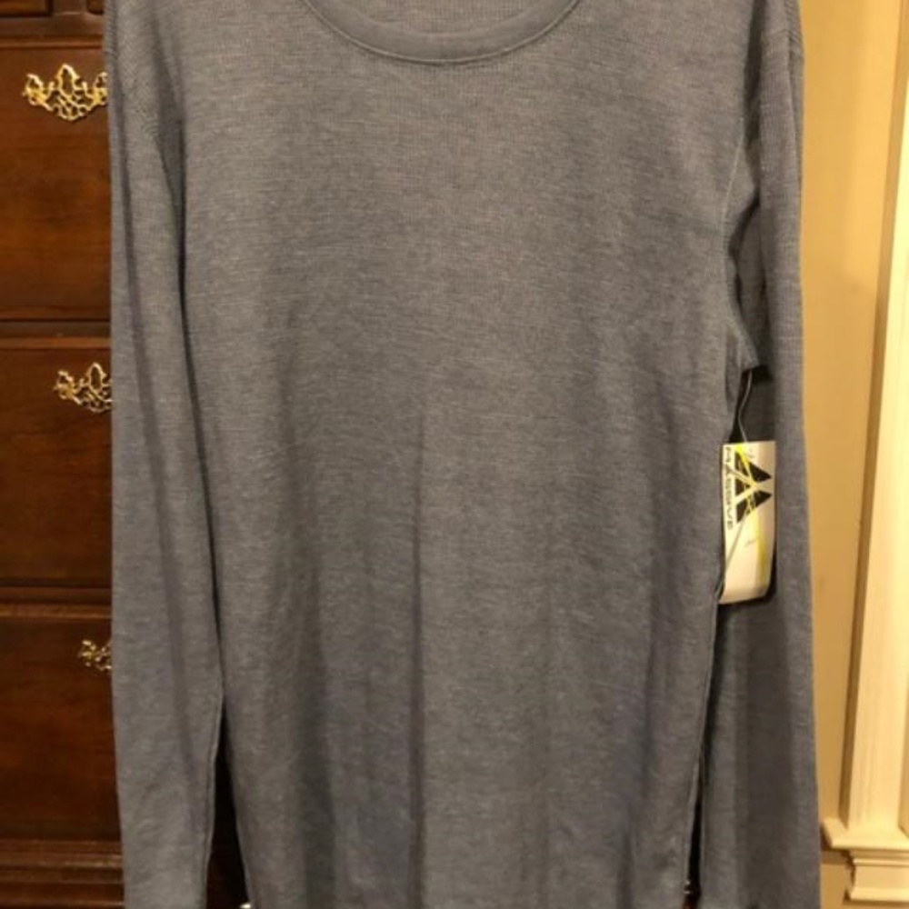 NWT, Men's Pajama Shirt, Charcoal Gray Size Large